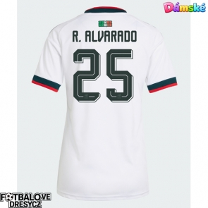 Mexiko Roberto Alvarado #25 Dámské Venkovní Dres MS 2026 Krátký Rukáv